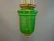 Antik Ampel med grønt opal glas fra år 1860 og er i fin stand.
5000m2 udstilling.
