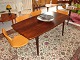 Spisebord i palisander fra Silkeborg møbelfabrik med tilhørende udtræksplade 
istandsat
5000 m2 udstilling