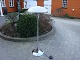 Werner panton gulvlampe i krom model Europa i perfekt stand 
5000 m2 udstilling