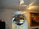 Lampe koglen  i Børste stål tegnet af Poul henningsen Ø 48 cm 
5000 m2 udstilling