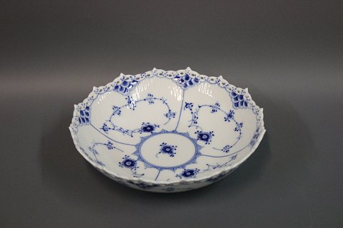 Royal Copenhagen blue fluted lace bowl. 
5000m2 showroom.