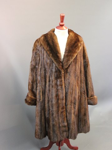 Mink frakke fra CC Fur Design Denmark og Saga Fur.
5000m2 udstilling.