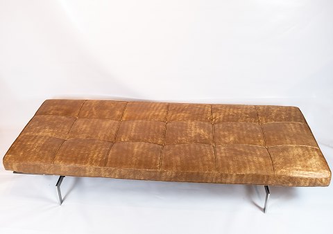 Daybed - Model PK80 - Cognac Elegance Læder - Poul Kjærholm - E. Kold 
Christensen - 1960