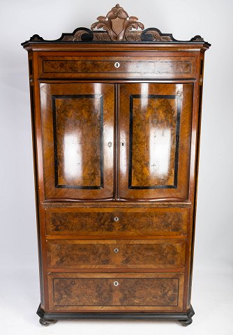 Secretary - Polished Mahogany and Walnut - 1880s
Great condition
