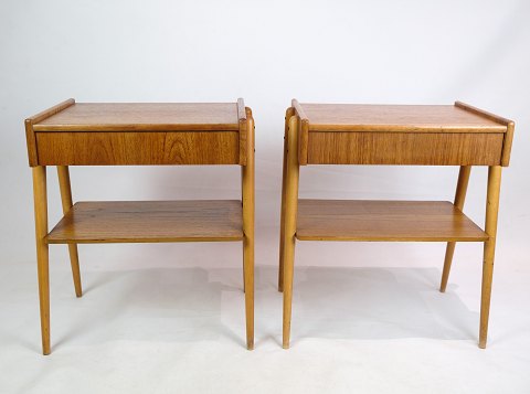 Set of Nightstands - AB Carlström & Co furniture factory - Sweden - 1950
Great condition
