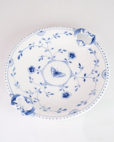 Rundt Kagefad Med Hanke - Model Nr. 101 - Sommerfugl - Frederik August Hallin - 
B&G - Bing & Grøndahl
Flot stand
