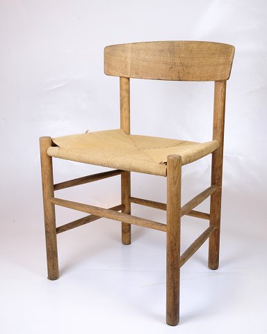 Spisebordsstol - Model J39 - Folkestolen - Egetræ - Børge Mogensen - FDB Møbler 
- 1960erne
