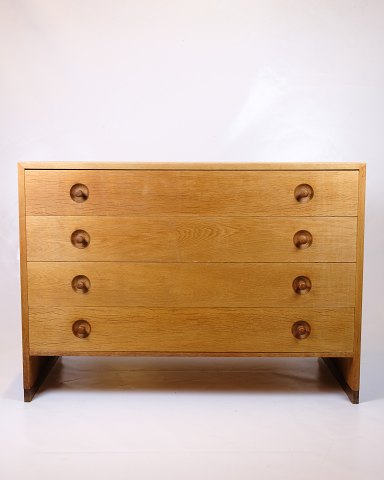 Lav Kommode - Egetræ - Hans J. Wegner - Ry Møbler - 1950erne
