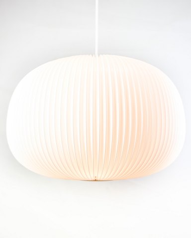 Le Klint Lamella Pendel - Model 1-132 - Hvid Plast - Takagi & Homstvedt - Le 
Klint

