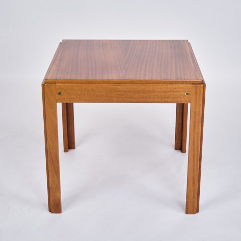 Sidebord - Kvadratisk - Teaktræ - Illum Wikkelsø - Dansk Design - 1960erne

