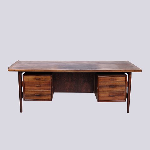 Stort Fritstående Skrivebord - Model 206 - Palisander - Arne Vodder - Sibast 
Møbler - 1960erne
