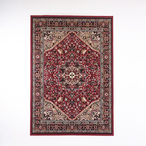 Persisk Orientalsk Tæppe med Medaljon og Blomstermønster 230 x 160 cm