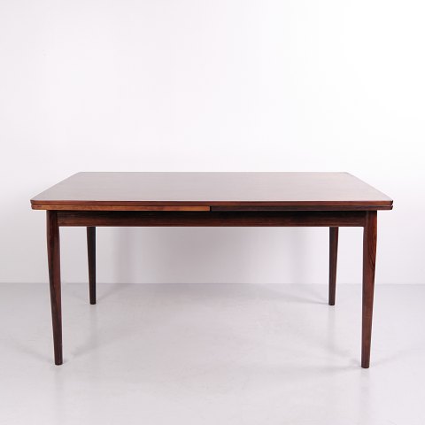 Dansk Udtrækkeligt Spisebord i Palisander 149/295 cm 1960’erne