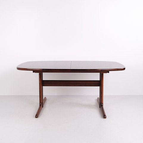 Skovby Ovalt Udtræksbord i Palisander Dansk Design 1960’erne