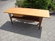 Coffee table in teak with a pull-cart and a leaf Danish design from 1960 of 5000 
m2 showroom