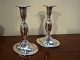 A pair of silver candlesticks 830 s Height: 14.5 cm 5000 m2 showroom