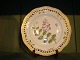 Royal Copenhagen Flora Danica dinner plates with pierced rim 26 cm in diameter, 
excellent condition 5000 m2 showroom