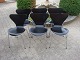 Arne Jacobsen syver stole, model 3107.
5000m2 udstilling
