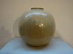 Large old Saxbo vase from 1931-1935 by Natalia Krebs. Height 21.5 cm and  dia 22 
cm.
In khaki color rare model. 5000 m2 showroom.
