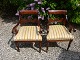 A pair of armchairs in mahogany from 1860-1880. 
5000m2 showroom.