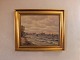 Painting by Johan Neumann, motif of Oeresund, from around 1910.
5000m2 showroom.