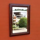 Small mirror in polished mahogany decorated with Pearl edge from the 1920s.
5000m2 showroom.
