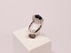White gold ring with 1,9 ct. ovale saphire and 36 diamonds, clarity P1-P2 
Wesselton.
5000m2 showroom.