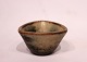Royal Copenhagen triangular ceramic bowl with sung glaze by Jais Nielsen.
5000m2 showroom.
