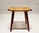 Stool in teak and papercord of danish design from the 1960s.
5000m2 showroom.