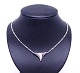 Necklace with triangular pendant of 925 sterling silver.
5000m2 showroom.