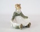 Royal Copenhagen porcelain figure, sitting girl, no.: 1315.
5000m2 showroom.