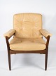 Armchair - Dark Wood - Light Elegance Leather - Swedish Design - Göte Møbler - 
1960