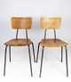 Set Of 2 Desk Chairs - Teak - Danish Design - 1970
