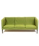 Three-seater sofa - Model AP 18S - Green wool fabric - Dark wood legs - Hans J. 
Wegner - 1960
Great condition
