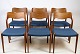 Set of six dining chairs, Model 71, Niels O. Møller (1920-1982), teak wood, J.L 
Møllers Møbelfabrik, 1960
Great condition
