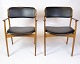 Sæt Af To Armstole - Model OD50 - Palisander & Sort Læder - Erik Buch - O.D 
Møbler - 1950erne
Flot stand
