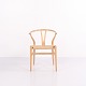 Y-Stol Model CH24 i Eg med Naturflet Hans J. Wegner Carl Hansen & Søn 1960erne