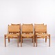 Hans J. Wegner CH31 Spisebordsstole i Massiv Eg og Flet for Carl Hansen & Søn 1956