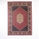 Bidjar Orientalsk Tæppe med Geometrisk Medaljon Iran 220 x 160 cm