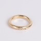 Ole Lynggaard ring i 14 karat guld med diamanter