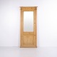 Antikt Vægspejl i Fyrretræ med Pilastre og Profileret Top 1800-tallet 195 x 78 cm
