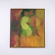 Moderne Abstrakt Maleri Signeret Krista 98 83 x 73 cm