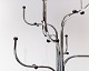 Stumtjener i rustfrit stål med ni arme designet af Sidse Werner og fremstillet af Fritz Hansen i 1970erne. 5000m2 udstilling.