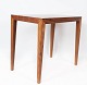 Side table in rosewood designed by Severin Hansen and manufactured by Haslev furniture in the 1960s.5000m2 showroom.