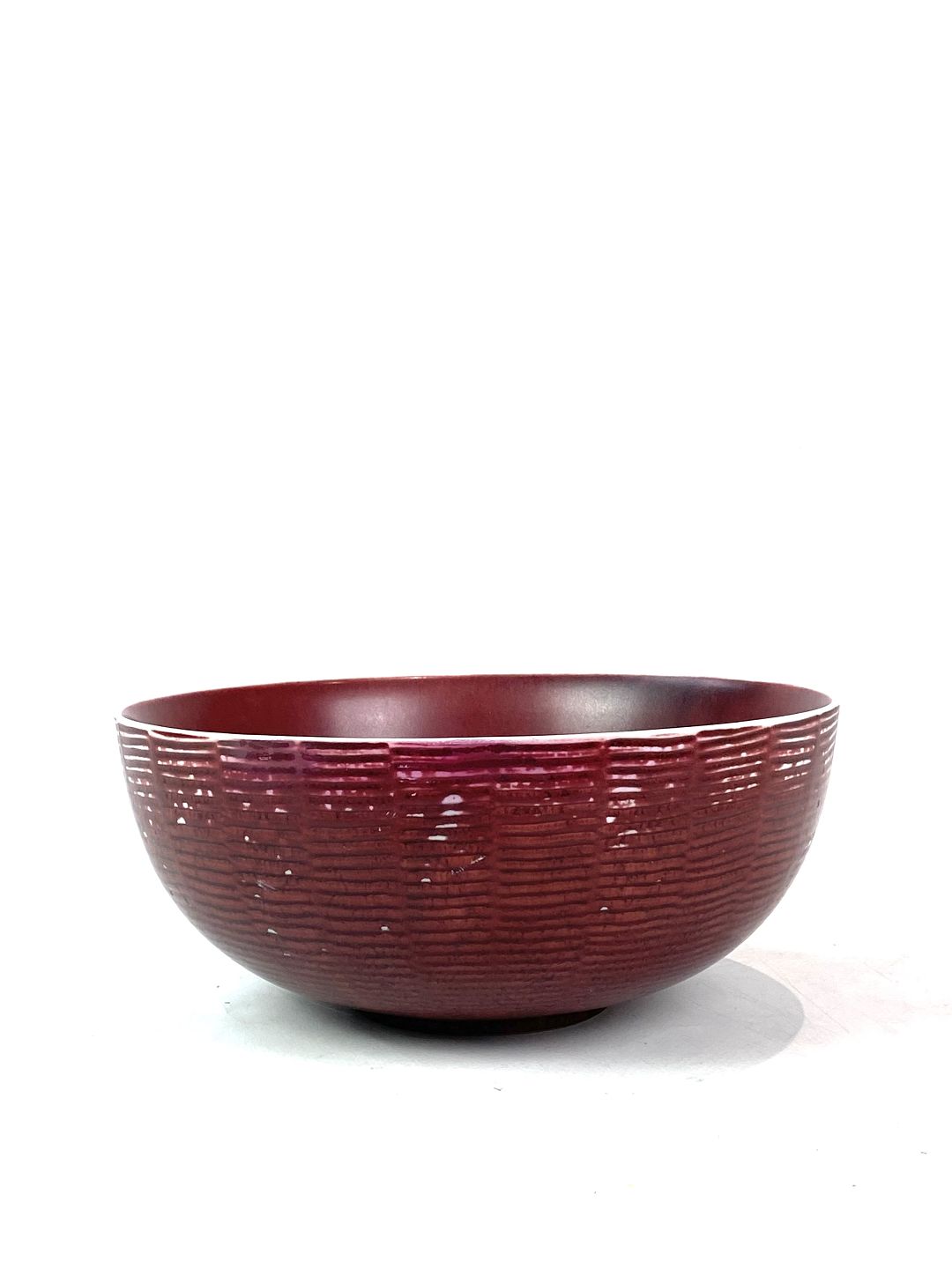 undskyld forsøg følsomhed Keramik skål med okseblods farvet glasur, model 20.717, af Axel Salto for  Royal - Osted Antik & Design