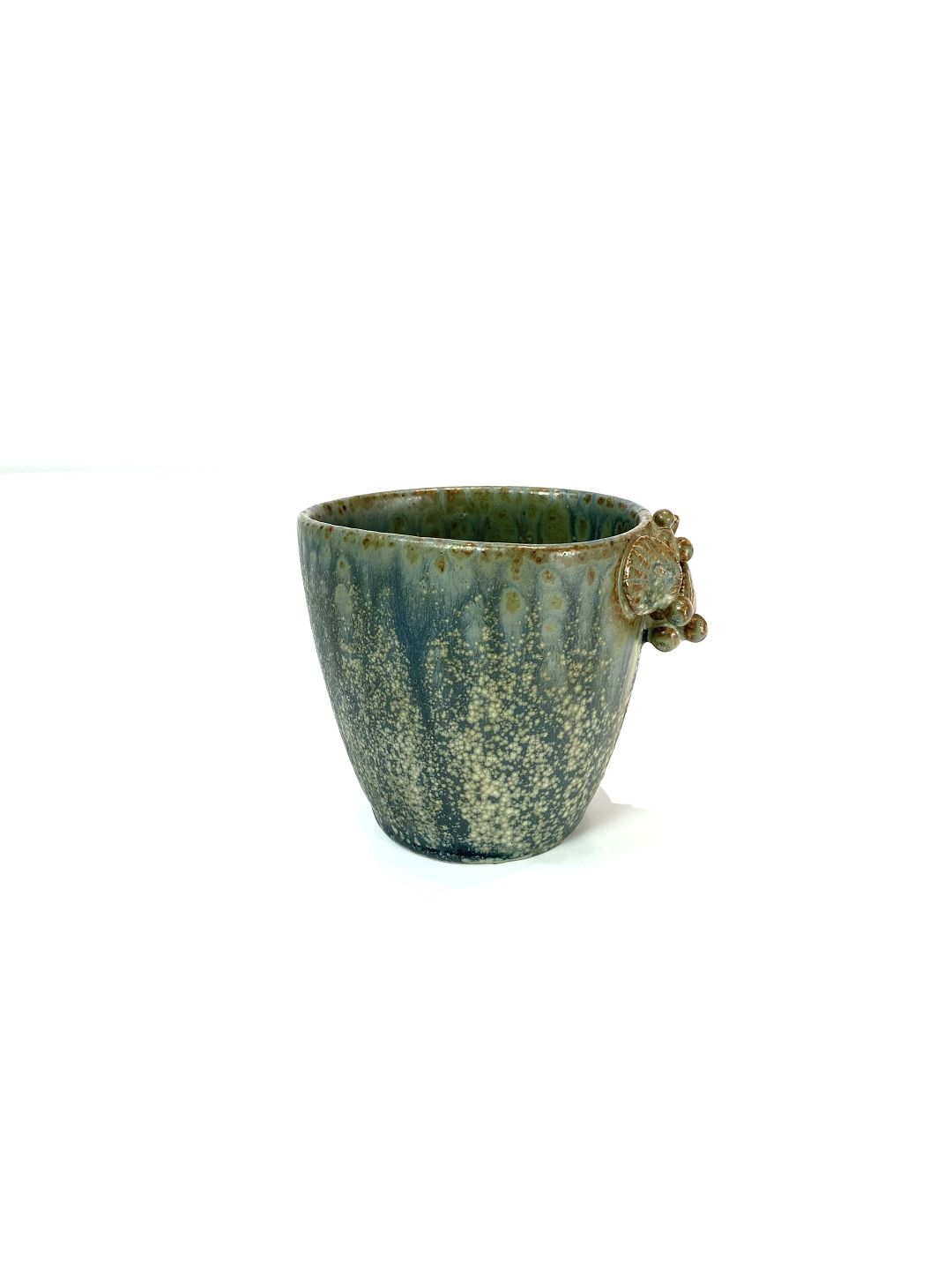 dannelse sukker Athletic Lille keramik vase med turkis glasur af Arne Bang. * 5000m2 udstilling. *  Flot s - Osted Antik & Design