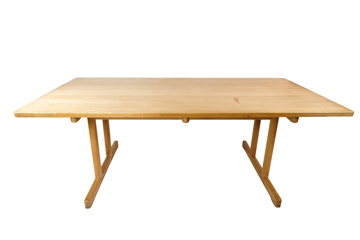 Shaker spisebord, model C18, sæbebehandlet eg, Børge Mogensen, * Flot - Osted Antik & Design
